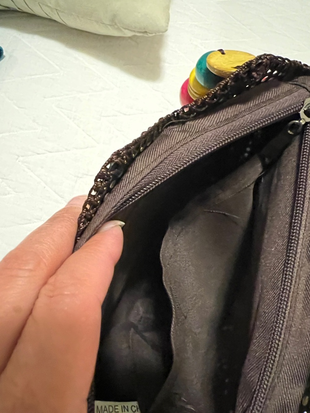 Handcrafted Multicolor Bag - Picture 10 of 10